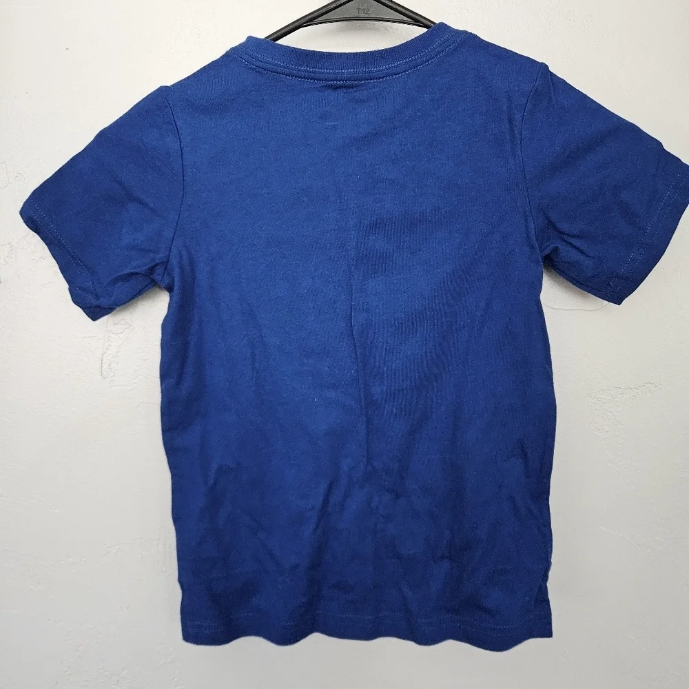 The Children's Place NWT Toddler Boys 5T Royal Blue Skull Graphic T-Shirt Eggs
